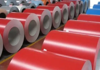 DX51D Renkli Kaplamalı Boyalı Galvanizli Çelik Rulo PPGI