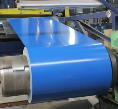 0.12-5.5mm RAL9016 Boyalı Galvanizli Çelik Rulo Renkli Kaplamalı